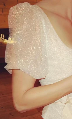 Bridal Glitter Harriet Dress