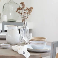 Brisa Collection Cereal Bowls in Salt, Set of 6