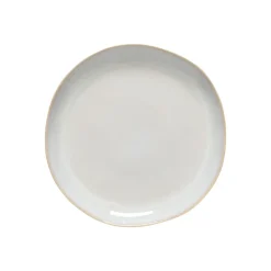Brisa Collection Dinner Plates in Salt, Set of 6