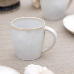 Brisa Collection Mugs 15 fl oz in Branca, Set of 6