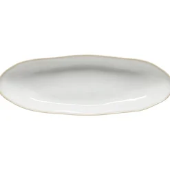 Brisa Collection Oval Baker 16" in Branca