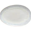 Brisa Collection Oval Platter 16" in Salt