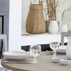 Brisa Collection Pasta Bowls 9" in Salt, Set of 6