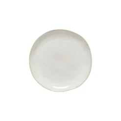 Brisa Collection Salad Plates in Branca, Set of 6