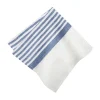 Brittany White Napkins in White & Blue, Set of 4