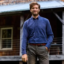 Brushed Cotton Twill Shirt