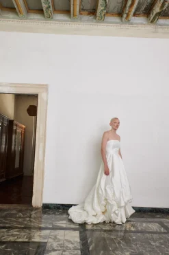 Bubble Hem Gown | STYLE 040