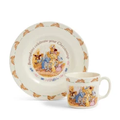 Bunnykins Christening Plate & Mug, 2-Piece Set
