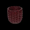 Burgundy Basketweave Planter