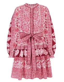 Burgundy Patchwork Gemma Mini