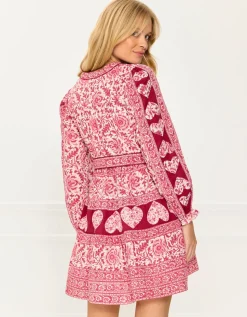 Burgundy Patchwork Gemma Mini