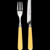 Butter Yellow Knife and Fork Set