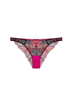 Butterfly Embroidery Cheeky in Cerise
