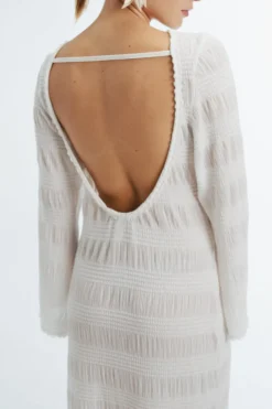 Cabana Maxi Dress in White