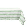 Cabana Stripe 60" x 120" Tablecloth in Seagrass