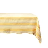 Cabana Stripe 60" x 120" Tablecloth in Sunshine