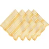 Cabana Stripe Napkin, Set of 4 in Sunshine