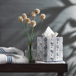 Cabanon Stripe Tissue Box Cover