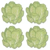 Cabbage Cocktail Napkins, Set of 4