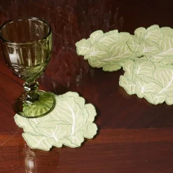 Cabbage Cocktail Napkins, Set of 4