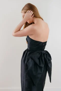 Caladium Dress in Black