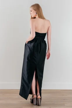 Caladium Dress in Black