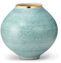 Calinda Moon Vase in Blue Grotto