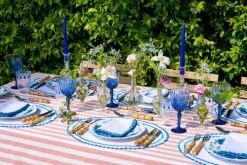 Callie In Pink Tablecloth