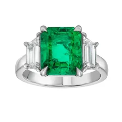 Calliope Emerald Ring