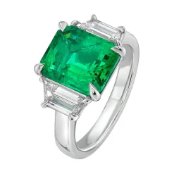 Calliope Emerald Ring