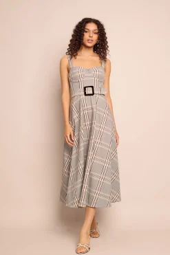 Calypso Dress in Raymond Plaid