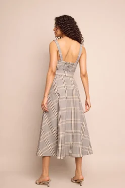 Calypso Dress in Raymond Plaid