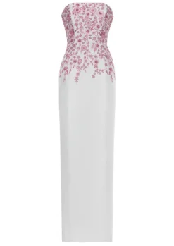 Camelia Gown with Embroidery