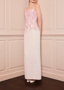 Camelia Gown with Embroidery