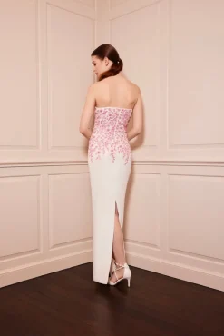 Camelia Gown with Embroidery