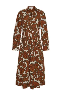 Cameron Dress in Mystic Flora Olive