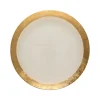 Camilla Collection Charger Plates in Gold, Set of 6