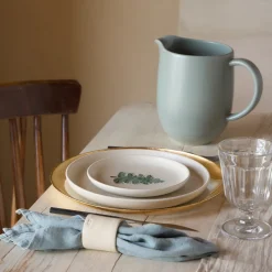 Camilla Collection Charger Plates in Gold, Set of 6