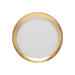 Camilla Collection Dinner Plates in Gold, Set of 6