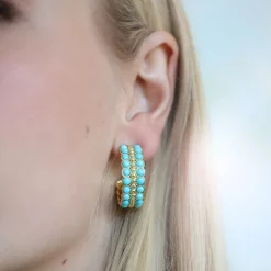 Camille Huggie in Turquoise