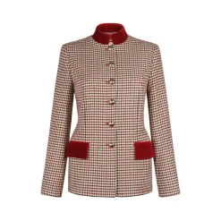 Camille Rosso in Plaid