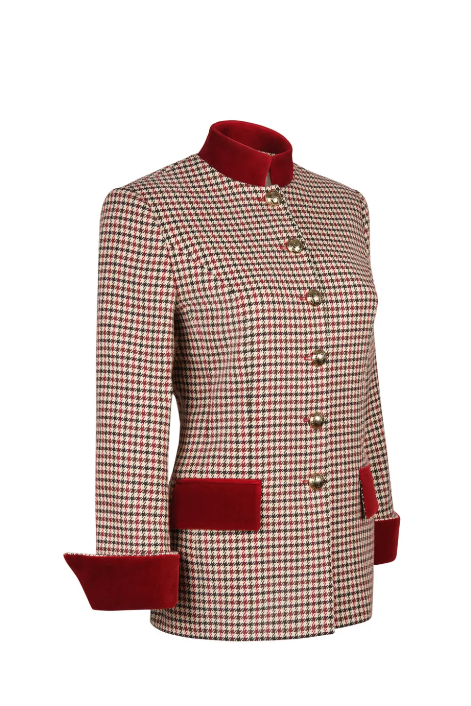 Camille Rosso in Plaid