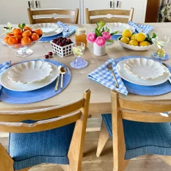 Campbell Blue Chambray Placemat