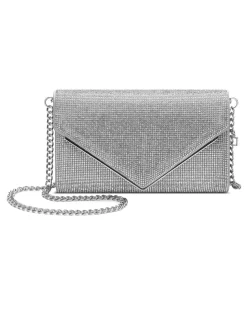 Candy Clutch in Silver