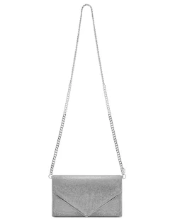 Candy Clutch in Silver