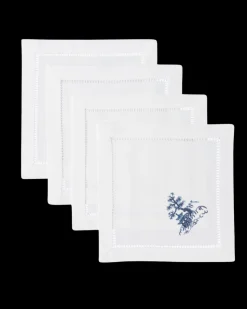 Canton Blue Cocktail Napkin Set