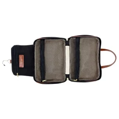 Canvas and Leather Travel Kit