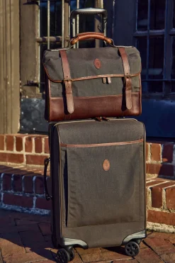 Canvas Wheeled Carry-On Bag