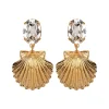 Capesante Earrings in Diamond