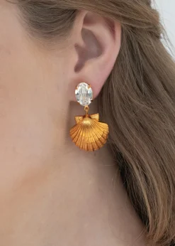 Capesante Earrings in Diamond